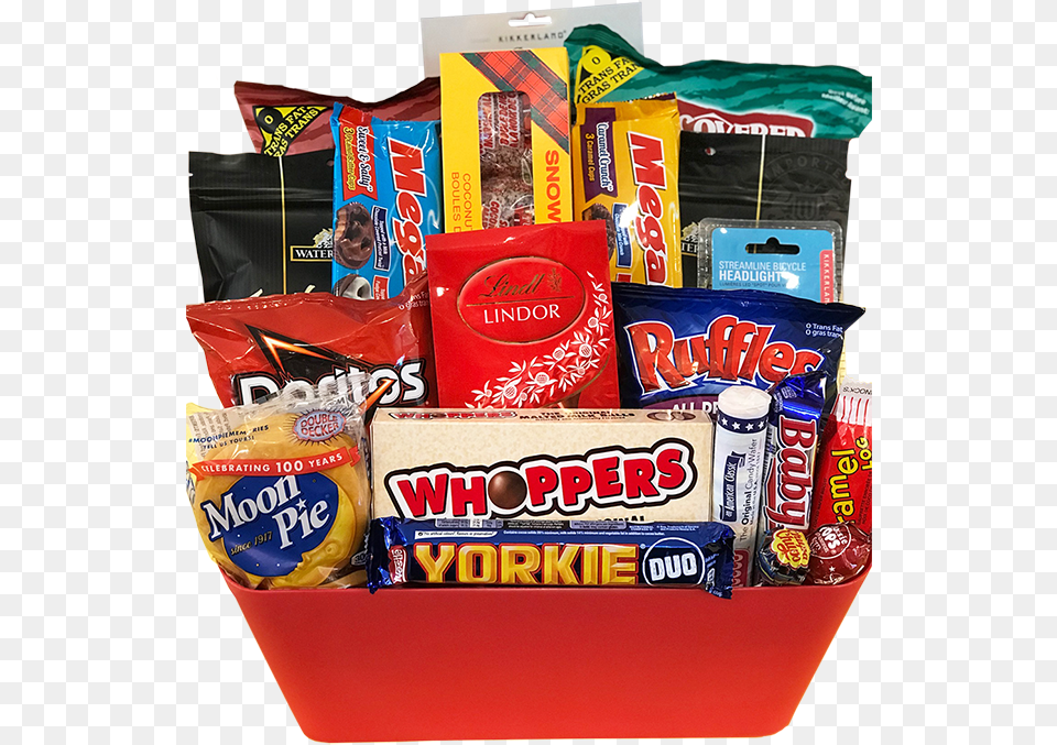 Retro Delight Candy Gift Basket Whoppers Box 5 Oz, Food, Sweets, Snack, Person Free Png Download