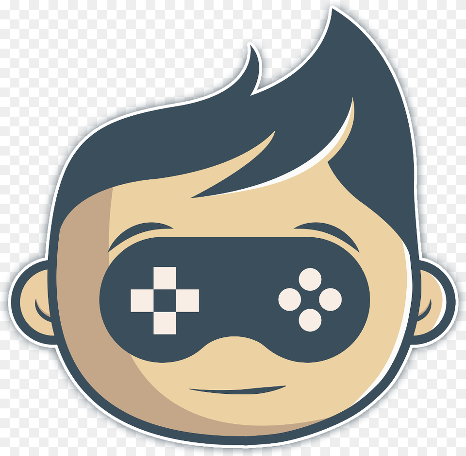 Retro Empire Logo Face Ident Hard Gamer, Head, Person Free Png Download