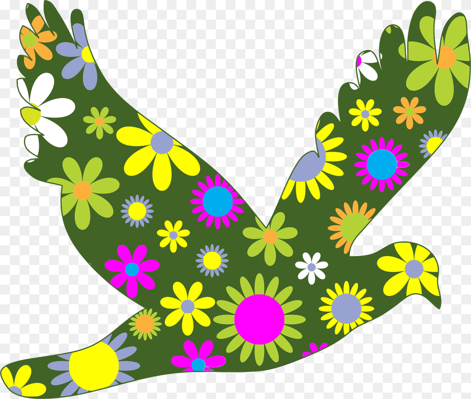 Retro Floral Bird Clip Arts Blomster Clipart, Art, Pattern, Floral Design, Graphics Free Png Download