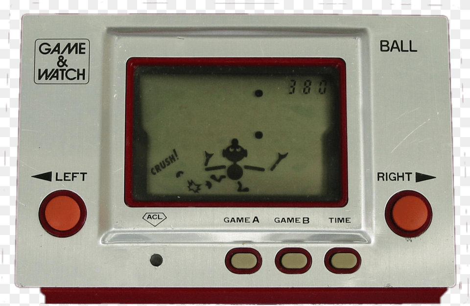 Retro Game And Watch First Game Amp Watch, Computer Hardware, Electronics, Hardware, Monitor Free Png