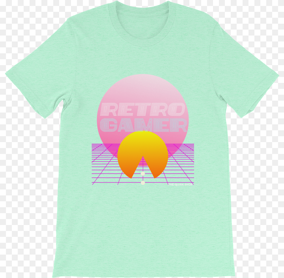 Retro Gamer Vaporwave T Shirt Short Sleeve, Clothing, T-shirt Free Png Download