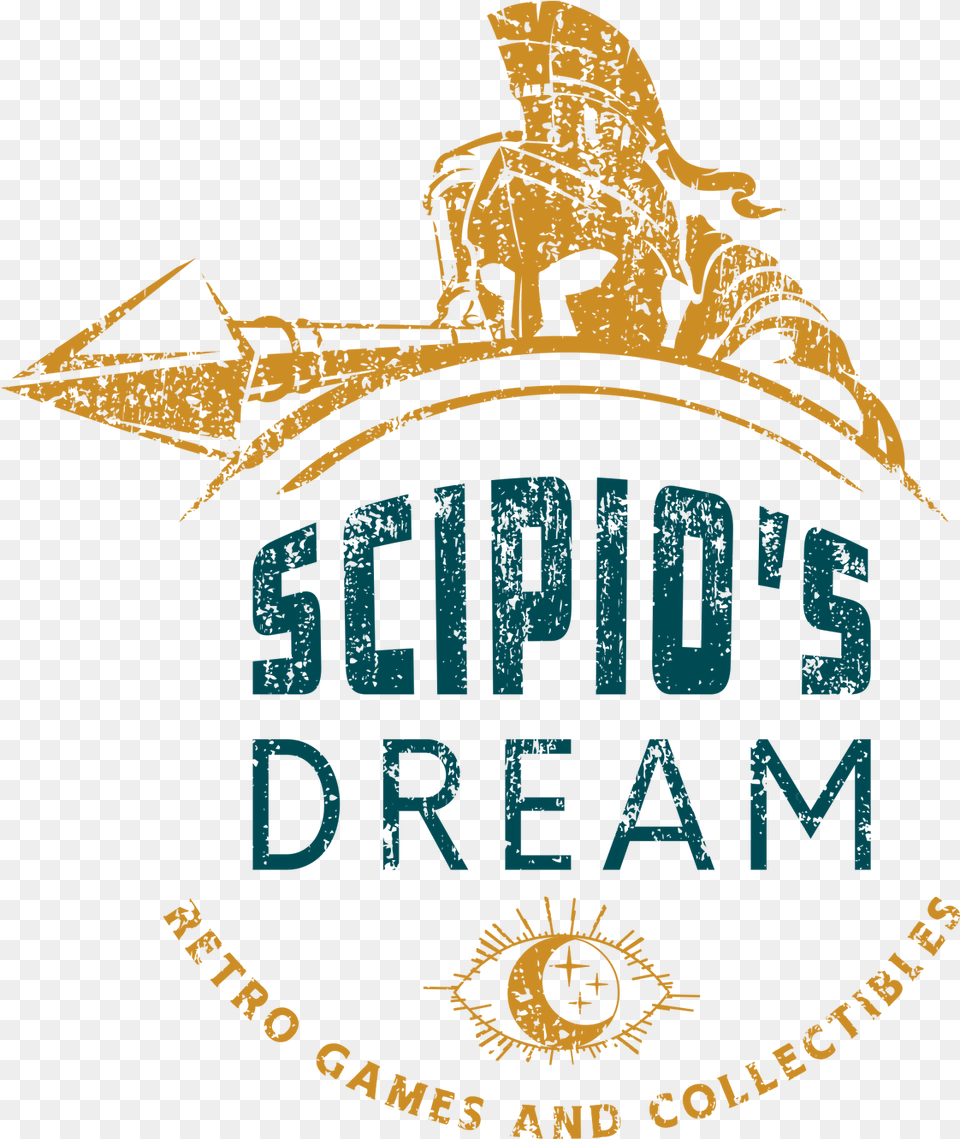 Retro Gaming Scipiou0027s Dream And Collectibles Illustration, Logo, Badge, Symbol, Book Free Transparent Png