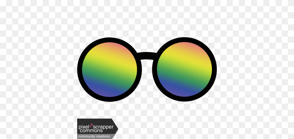 Retro Groovy Sunglasses Graphic, Accessories, Glasses, Disk Png