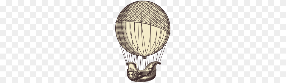 Retro Hot Air Balloon, Aircraft, Transportation, Vehicle, Hot Air Balloon Png