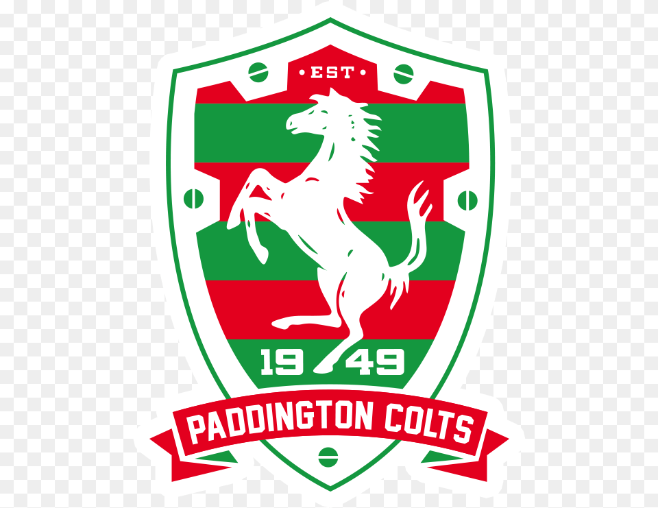 Retro Jersey Paddington Colts Emblem, Logo, Badge, Symbol, First Aid Png