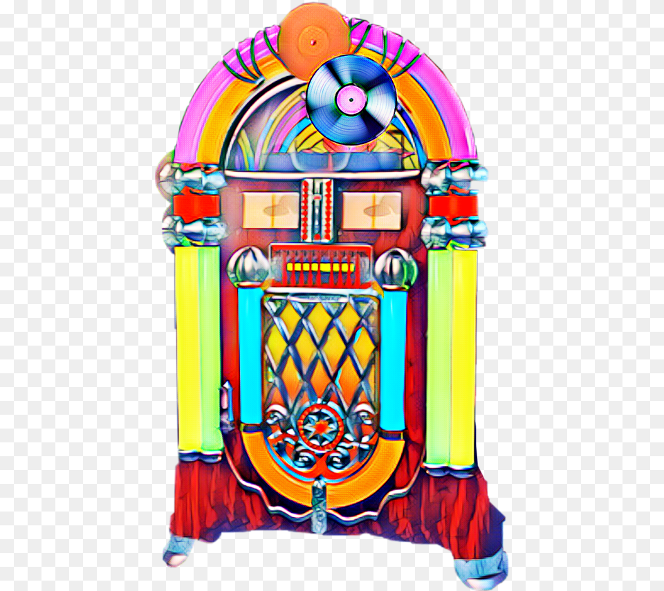 Retro Jukebox 1960s Jukebox, Person, Gambling, Game, Slot Free Png Download