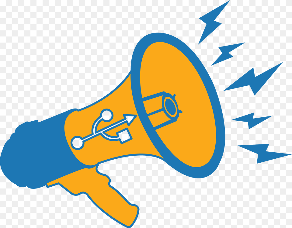 Retro Megaphone Clipart, Electronics, Speaker, Lighting Free Png