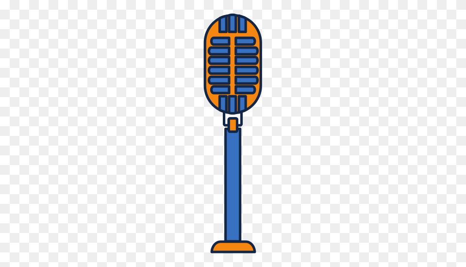 Retro Microphone Icon Vector, Electrical Device, Racket, Brush, Device Free Transparent Png