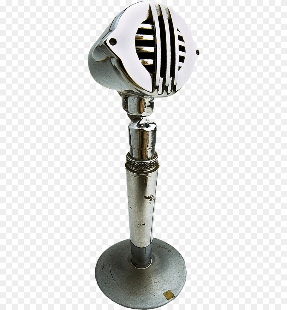Retro Microphone On Stand Portable Network Graphics, Electrical Device, Smoke Pipe Free Png Download
