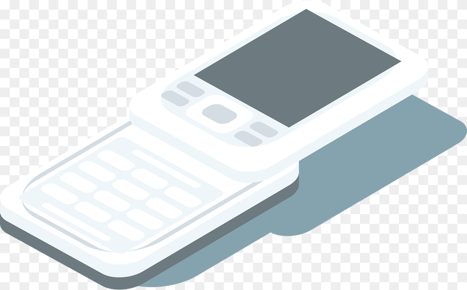 Retro Mobile Phone Clipart, Electronics, Mobile Phone, Texting Free Transparent Png