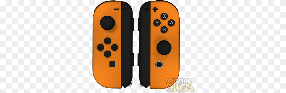 Retro Orange Nintendo Switch Orange Controller, Electronics Free Png Download