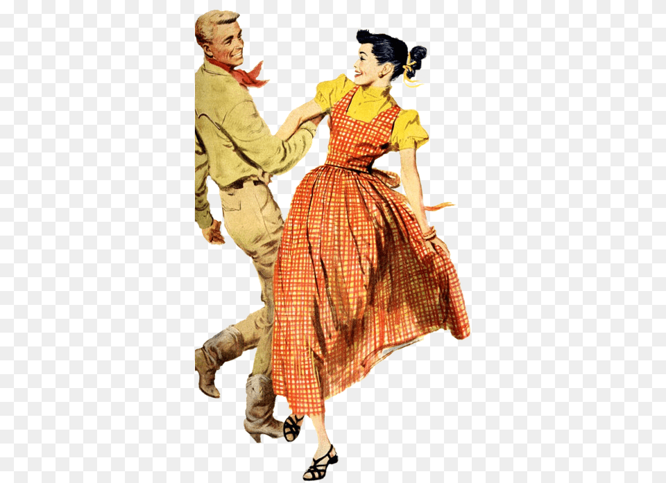 Retro People Dance Old Dress Classic A Couple Couple Vintage En, Person, Leisure Activities, Dancing, Adult Free Png