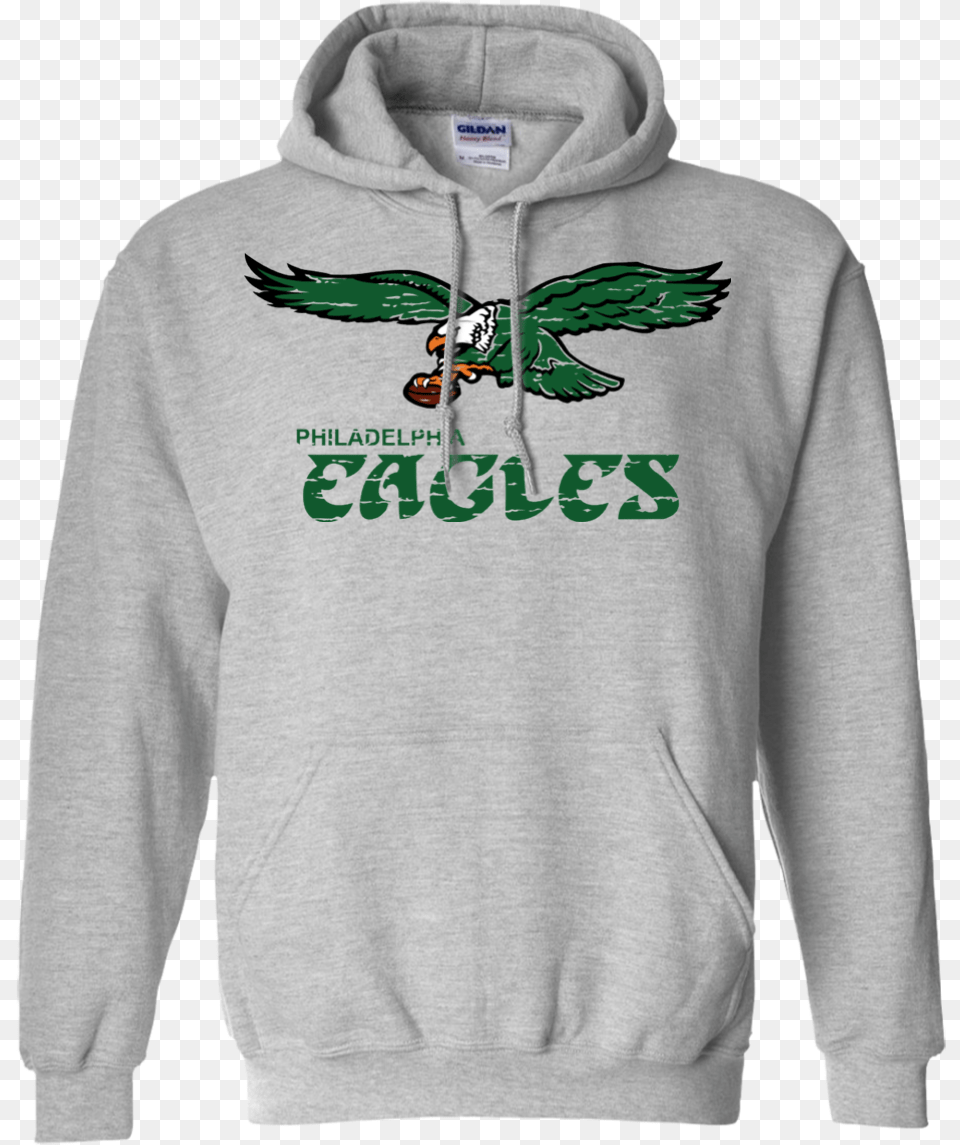 Retro Philadelphia Eagles Inspired Pullover Hoodie Utah Jazz Basketball Hoodie, Clothing, Knitwear, Sweater, Sweatshirt Free Png