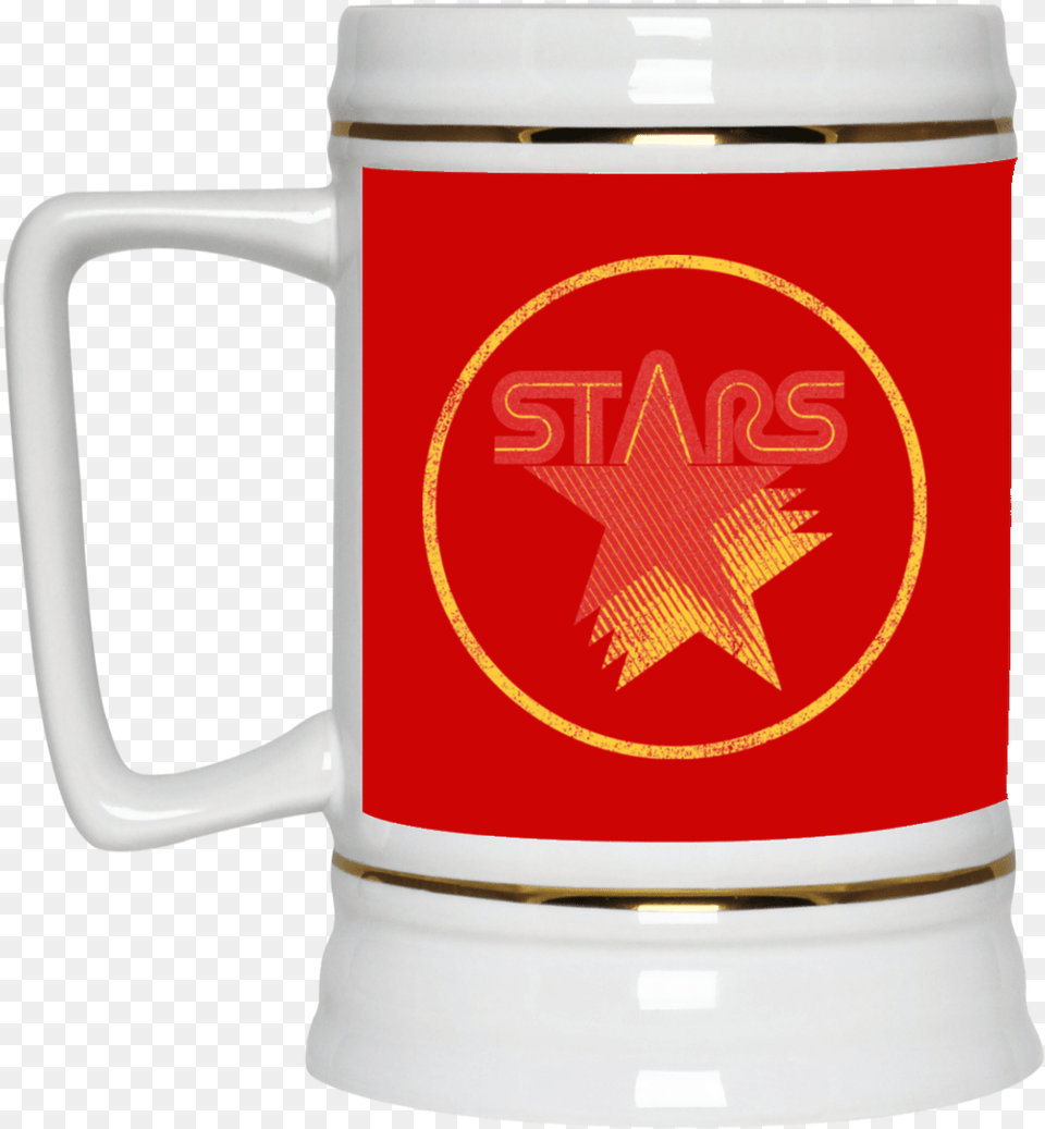 Retro Philadelphia Stars Beer Stein 22oz Mug, Cup Png
