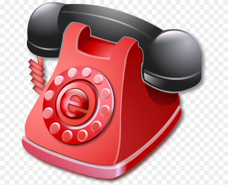 Retro Phone Model Telephone, Electronics, Dial Telephone Free Png Download