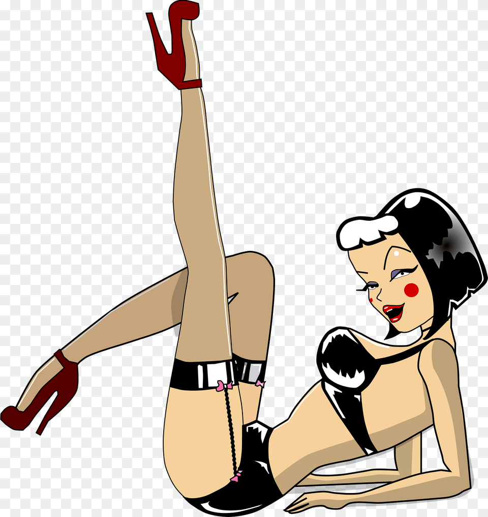 Retro Pinup Clipart, Clothing, Shoe, Footwear, High Heel Png Image