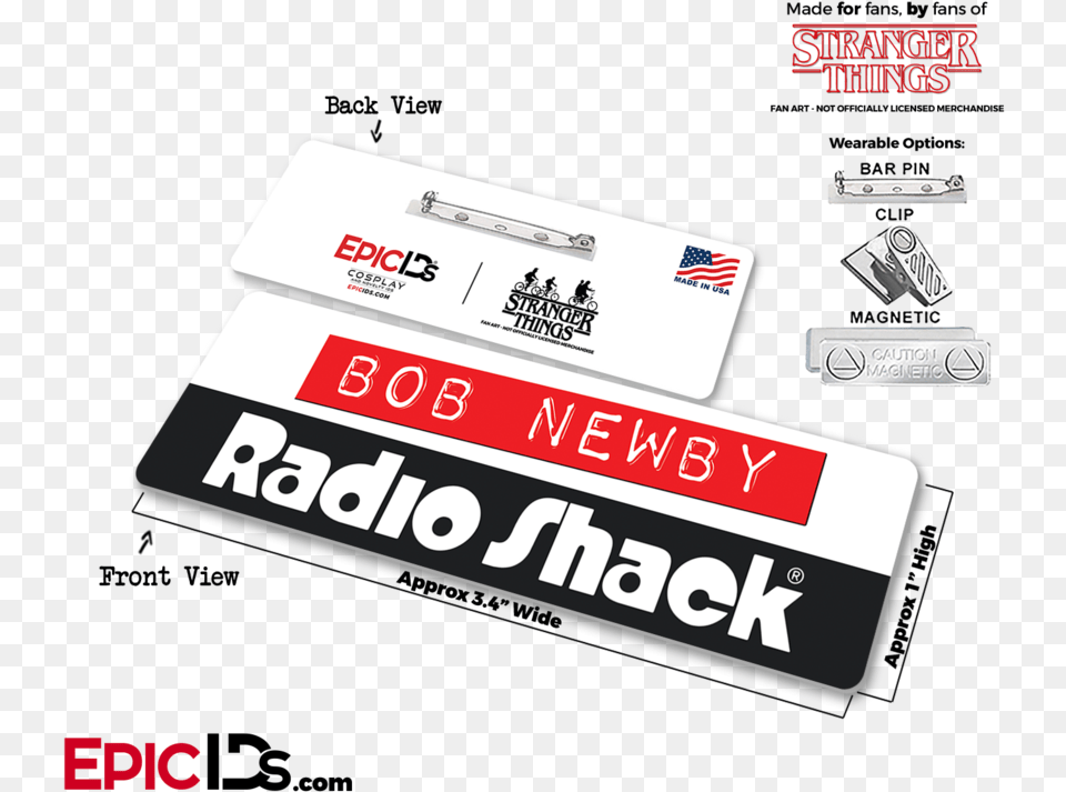 Retro Radio Shack Stranger Things Radio Shack Stranger Things, License Plate, Text, Transportation, Vehicle Png Image