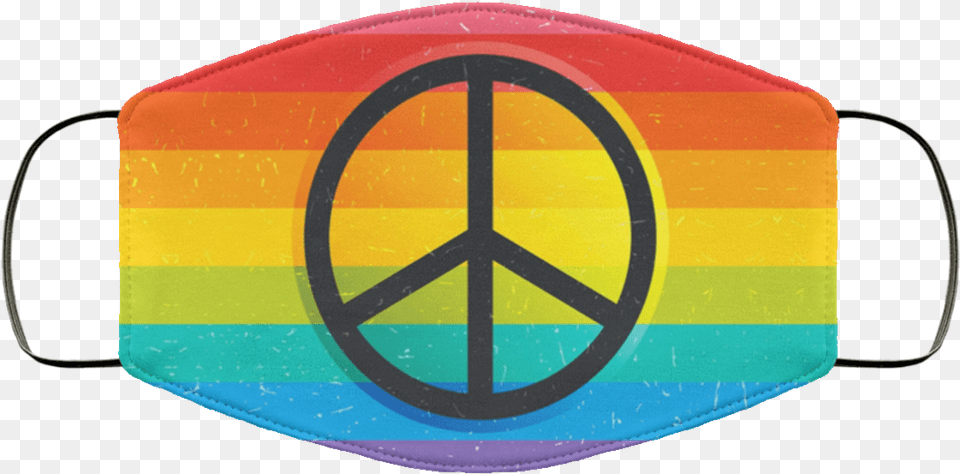Retro Rainbow Flag Summer Spring Decorative Pride Peace Love Jack O Lantern Mask, Accessories, Buckle, Cap, Clothing Free Png Download