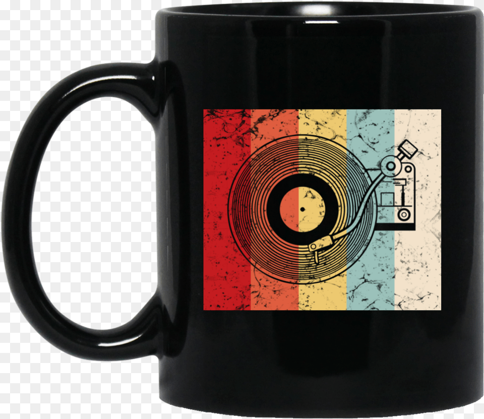 Retro Record Player Turntable Vinyl Dj Mugs Teeever Its My Birthday Mug, Cup, Beverage, Coffee, Coffee Cup Png