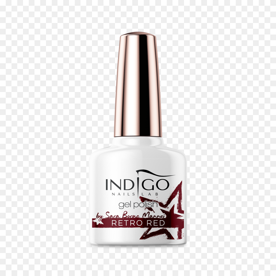 Retro Red Gel Polish, Cosmetics, Bottle, Shaker Free Transparent Png