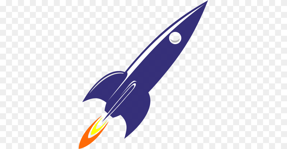 Retro Rocket, Sword, Weapon, Blade, Dagger Png Image