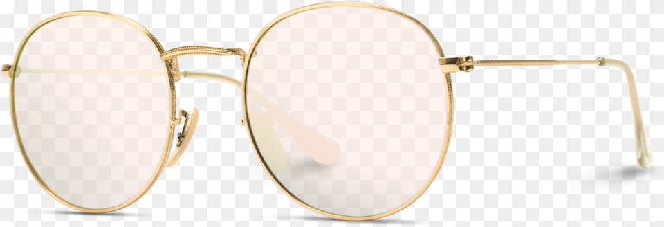 Retro Round Polarized Metal Frame Hipster Sunglasses Reflection, Accessories, Glasses Free Png Download