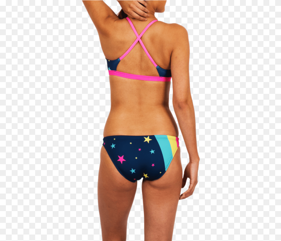 Retro Super Star Bikini Twist Top Bikini, Clothing, Swimwear, Adult, Female Png Image