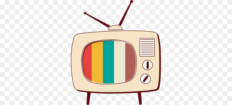 Retro Tv Decorative Wall Sticker, Computer Hardware, Electronics, Hardware, Monitor Free Png