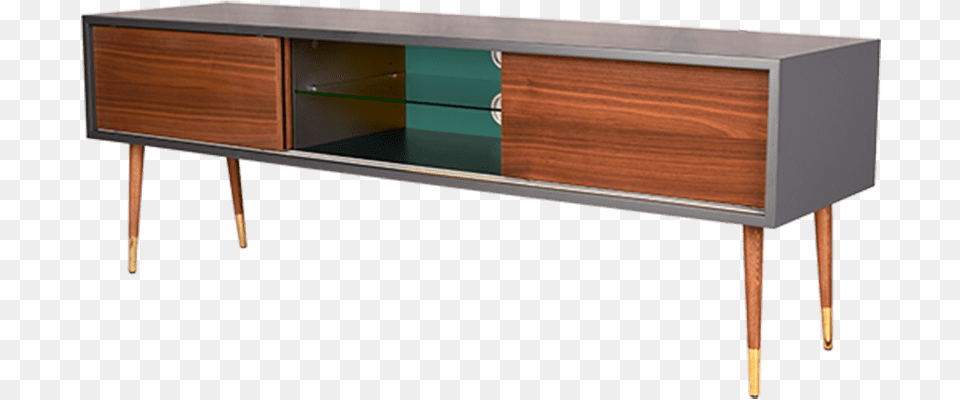 Retro Tv Drawer, Furniture, Sideboard, Cabinet, Table Free Transparent Png