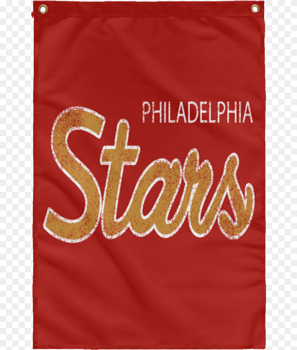 Retro Usfl Philadelphia Stars Sublimated Wall Flag Calligraphy, Envelope, Greeting Card, Mail, Banner Png
