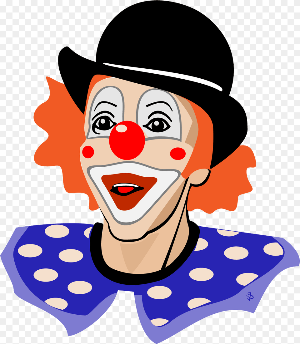 Retro Vector Backgrounds Clown Clown Face No Background, Performer, Person, Baby, Head Free Png
