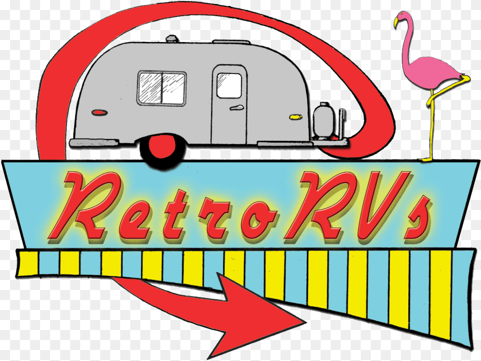 Retrorvs Rental Rv Rentals And Repairs In, Animal, Bird, Transportation, Van Free Png Download