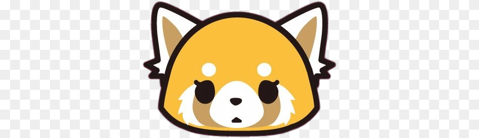 Retsuko Head Transparent Aggretsuko Characters, Plush, Toy, Clothing, Hardhat Free Png Download