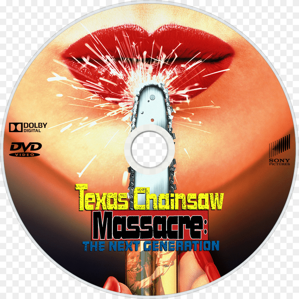 Return Of The Texas Chainsaw Massacre Movie Poster, Disk, Dvd Free Transparent Png