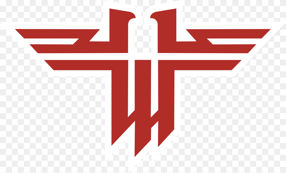 Return To Castle Wolfenstein Logo Photo 1 About Of Logos Return To Castle Wolfenstein Transparent Logo, Symbol, First Aid, Emblem Png Image