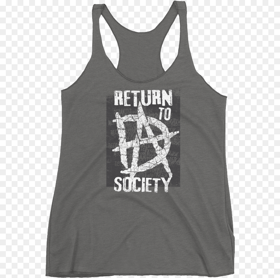 Return To Dean Ambrose Society, Clothing, Tank Top, Person Png Image