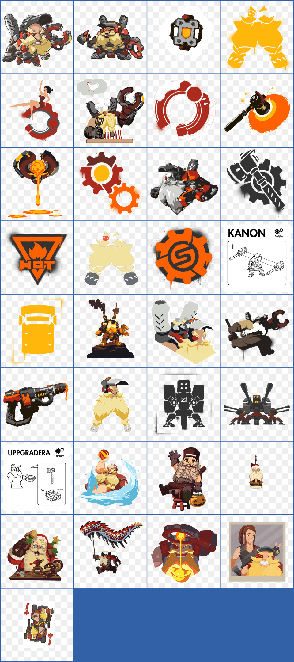 Return To Game Overwatch Torbjorn Sprays, Book, Comics, Publication, Toy Free Transparent Png