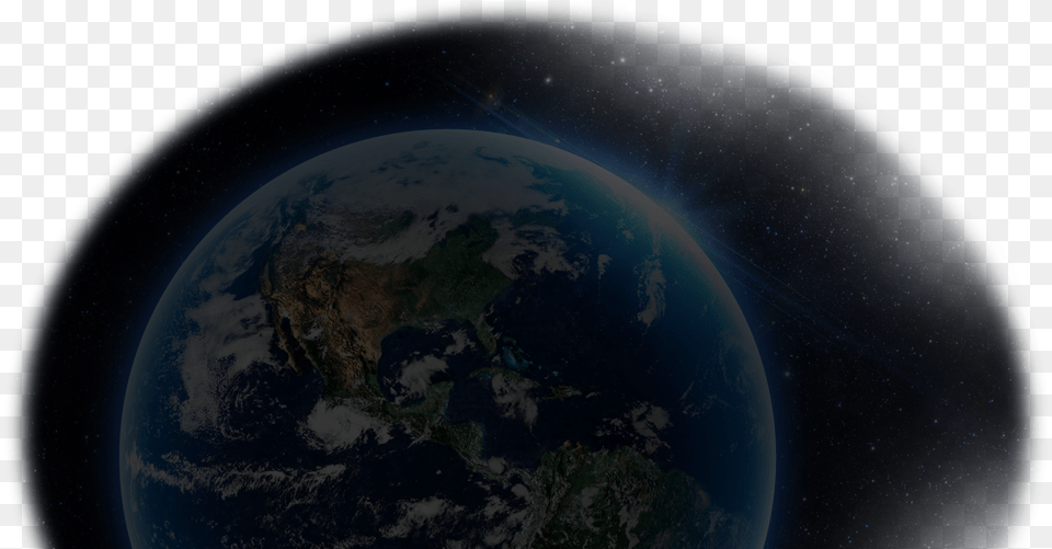 Retweet Full Earth Showing North And South America Rolled Canvas, Astronomy, Globe, Outer Space, Planet Free Png
