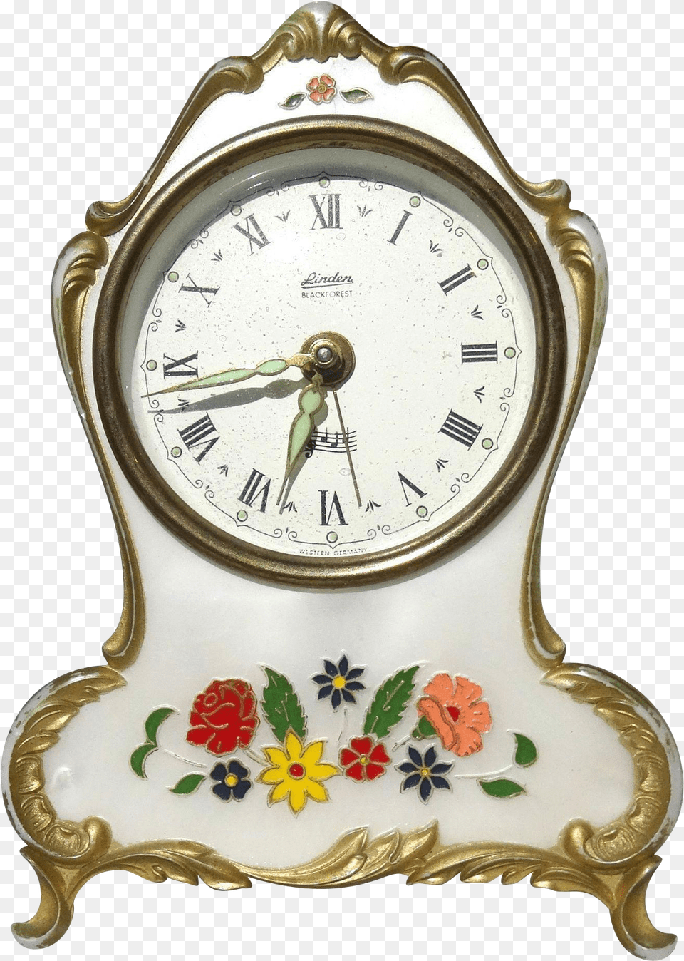 Reuge Music Box Clock, Analog Clock Png Image