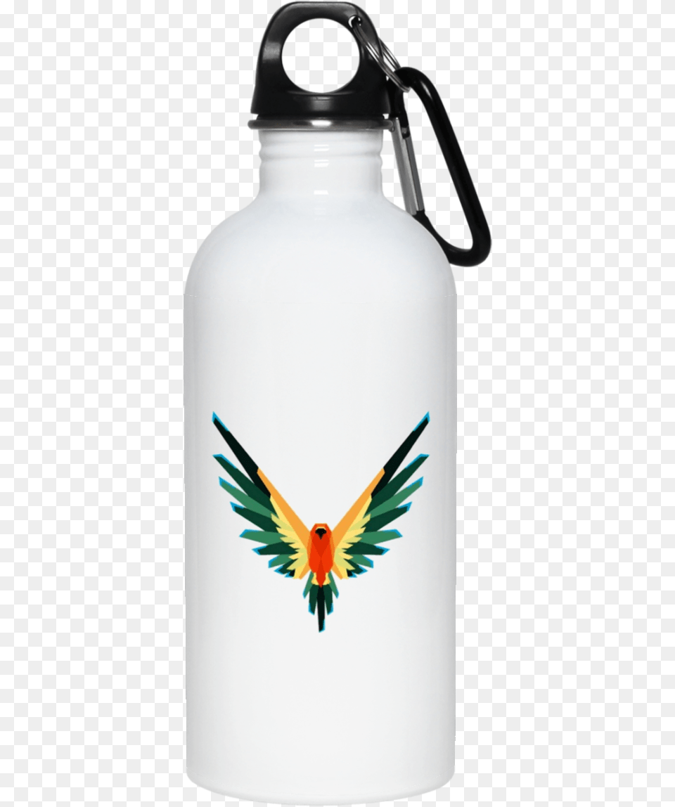 Reusable Water Bottles Transparent, Bottle, Water Bottle, Animal, Bird Free Png Download