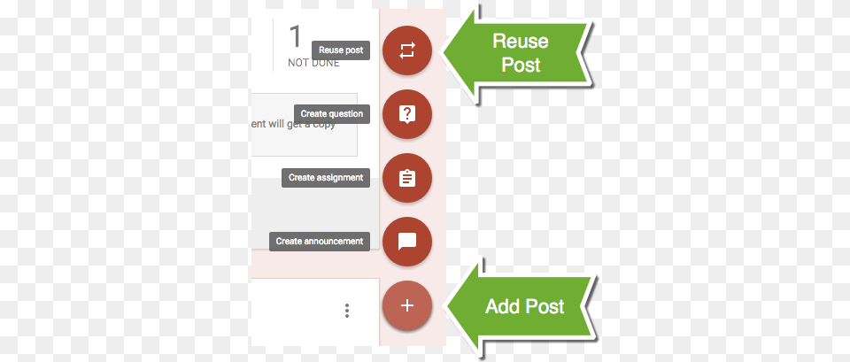 Reuse An Assignment Icon In Google Classroom, Text Free Png Download