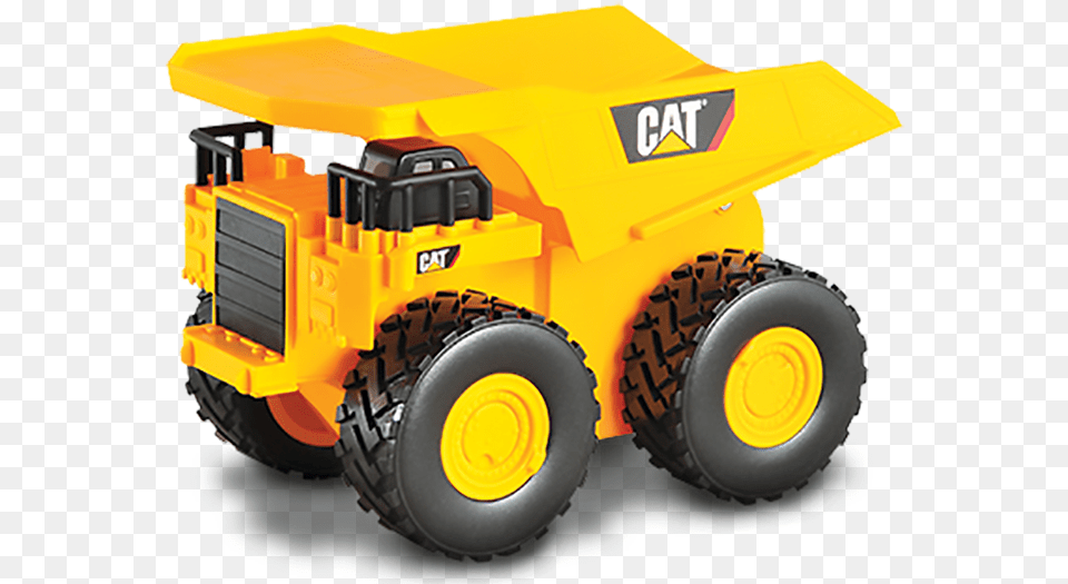 Rev It Up Caterpillar Toys Rev It Up Dump Truck, Machine, Wheel, Bulldozer, Tire Free Png Download