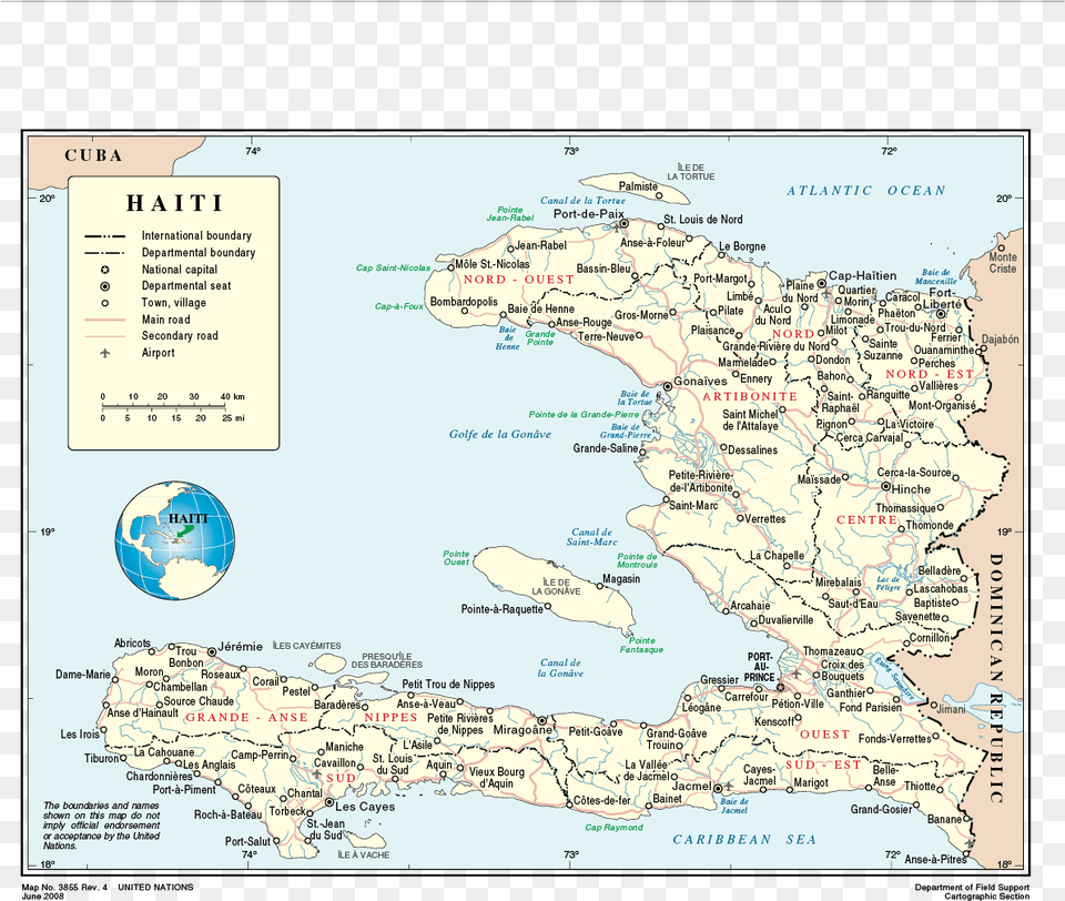 Rev Map Of Haiti, Chart, Plot, Atlas, Diagram Free Png Download