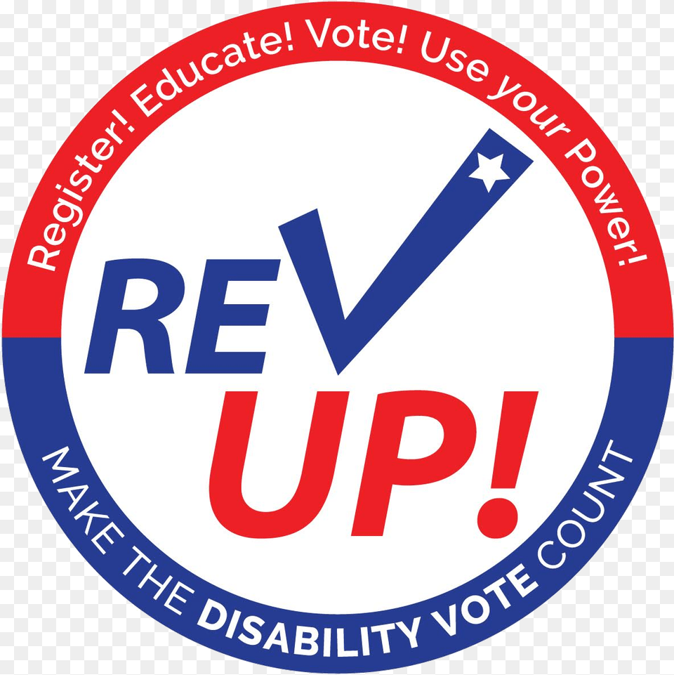 Rev Up Disability Vote, Logo Free Png