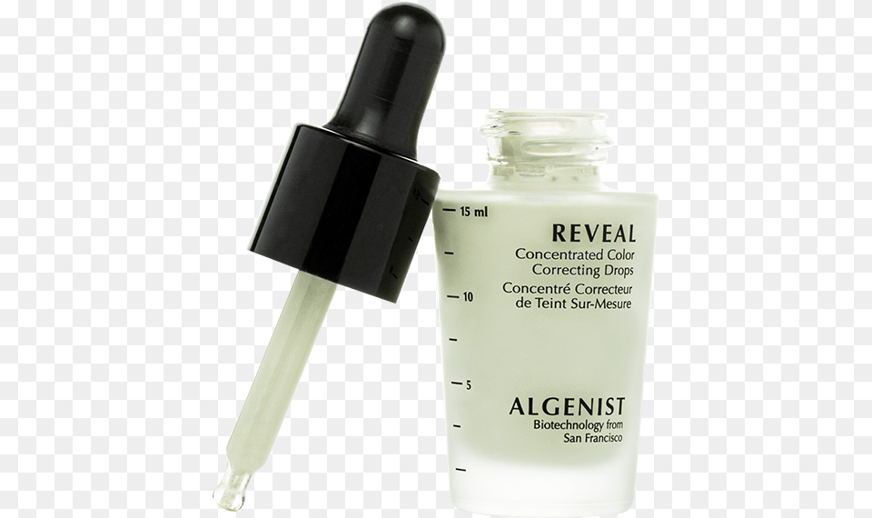 Reveal Concentrated Color Correcting Drops Green Side Nail Polish, Bottle, Cosmetics, Perfume, Cup Free Png