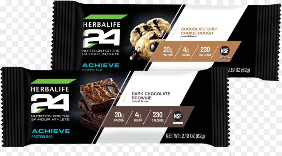 Reveals New Achieve Protein Bar Herbalife 24 Protein Bars, Advertisement, Chocolate, Dessert, Food Free Png Download
