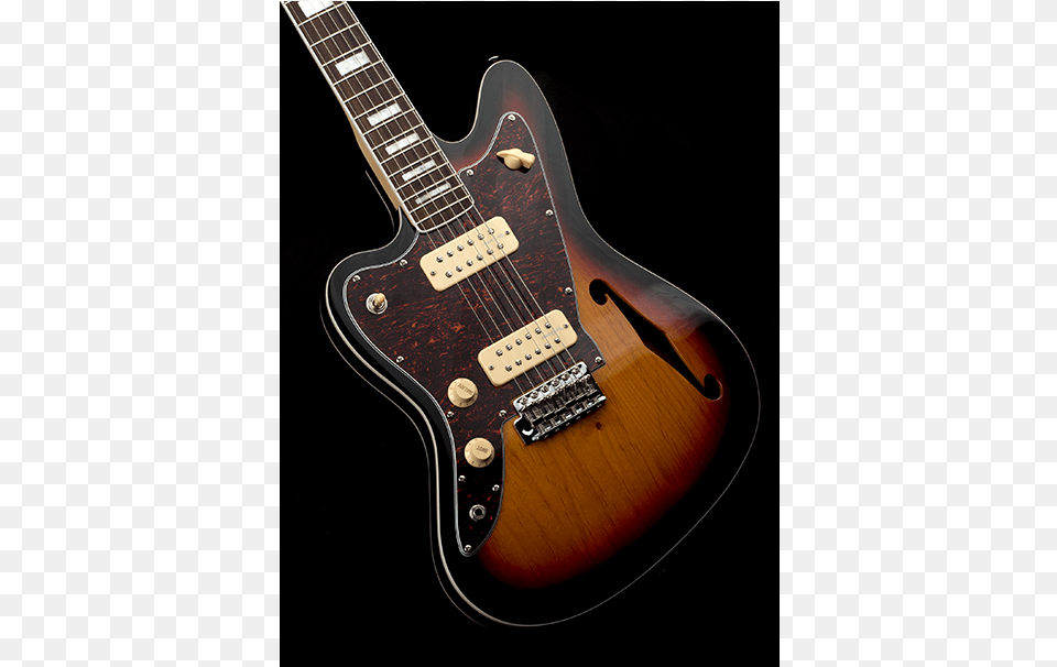 Revelation Rjt 60 Thin Line Left Hand Sunburst 760 Electric Guitar, Electric Guitar, Musical Instrument Free Png