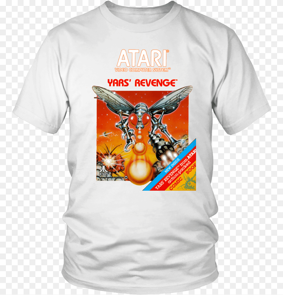 Revenge Atari 2600 Retro Vintage Video Game Box Art T Shirt Toyota Supra, Clothing, T-shirt Free Png