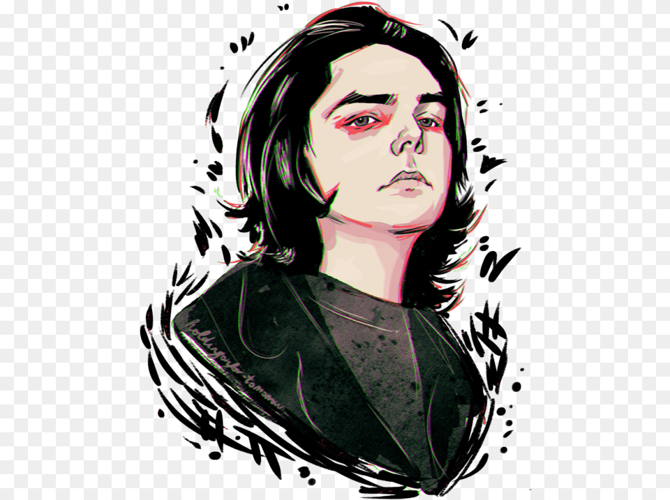 Revenge Drawing Gerard My Chemical Romance Fan Art, Adult, Person, Painting, Woman Png