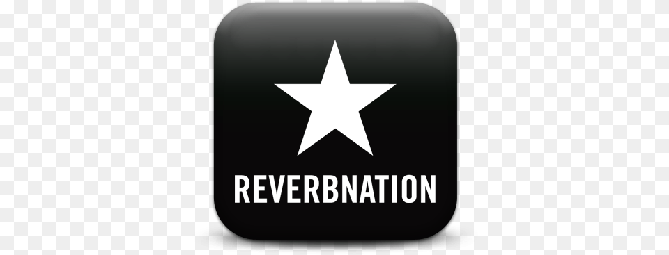 Reverbnation Logos Reverbnation Black Logo, Star Symbol, Symbol, Mailbox Free Png